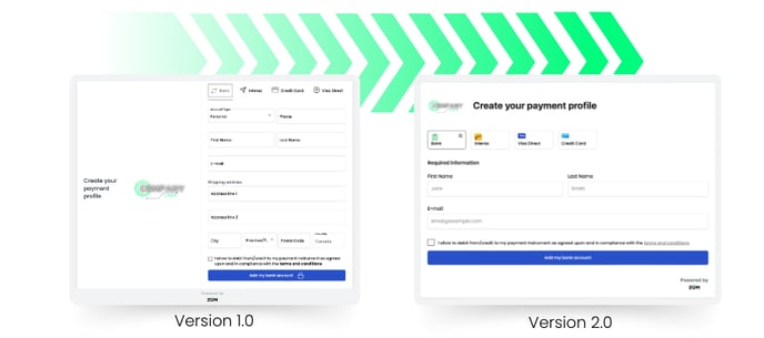 Connect UI Comparison Visual